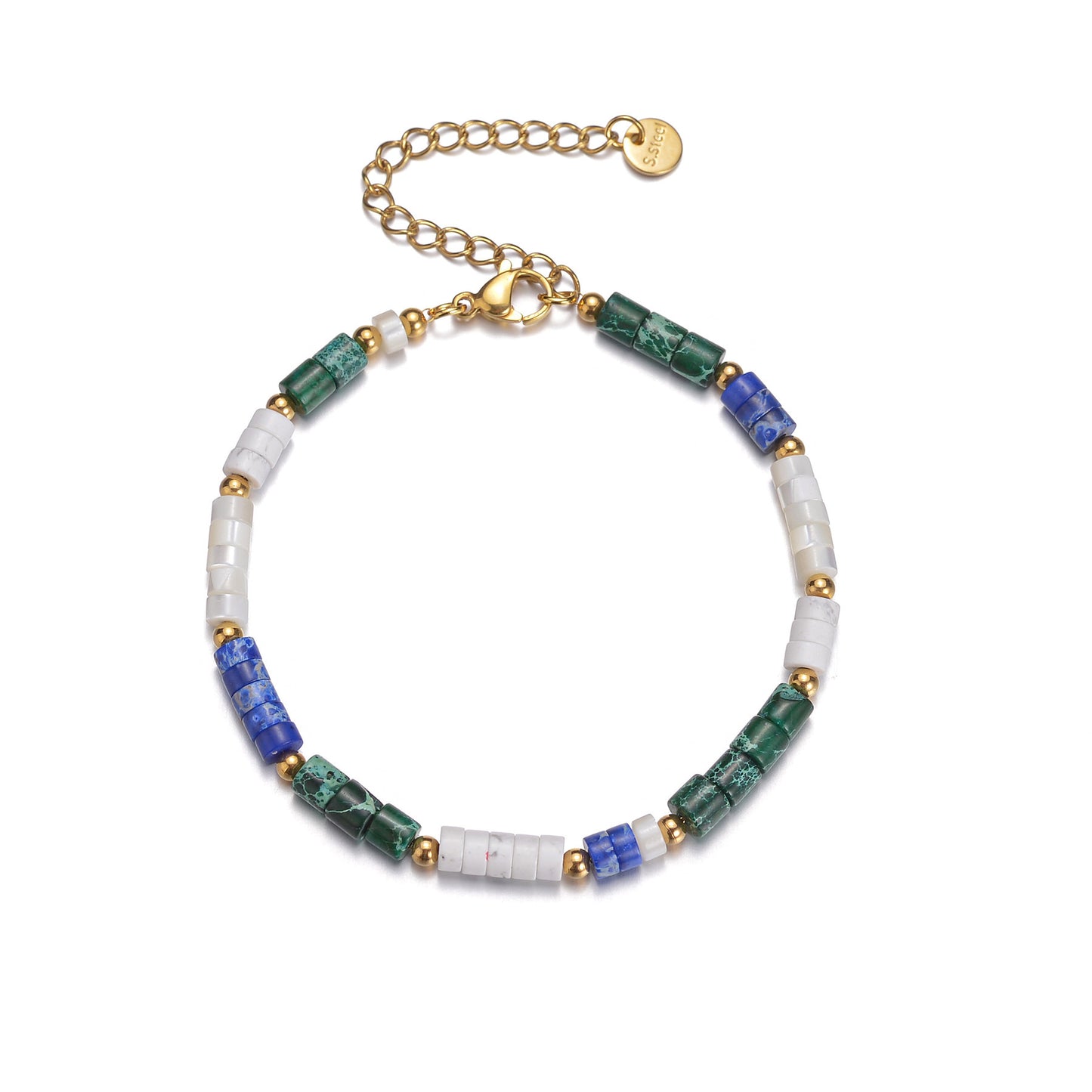 Emperor Howlite Heise Bracelet