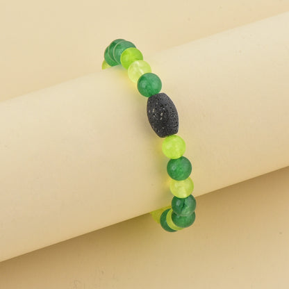 Lava Green Crystal Bracelet