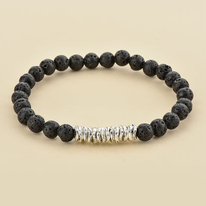 Volcanic Stone Essential Oil Adsorption Bracelet