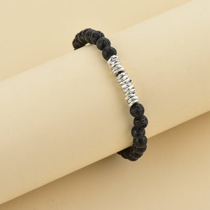 Volcanic Stone Essential Oil Adsorption Bracelet