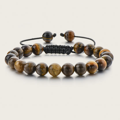 Trio Volcanic Tiger Eye Blue Tiger Eye Bracelet