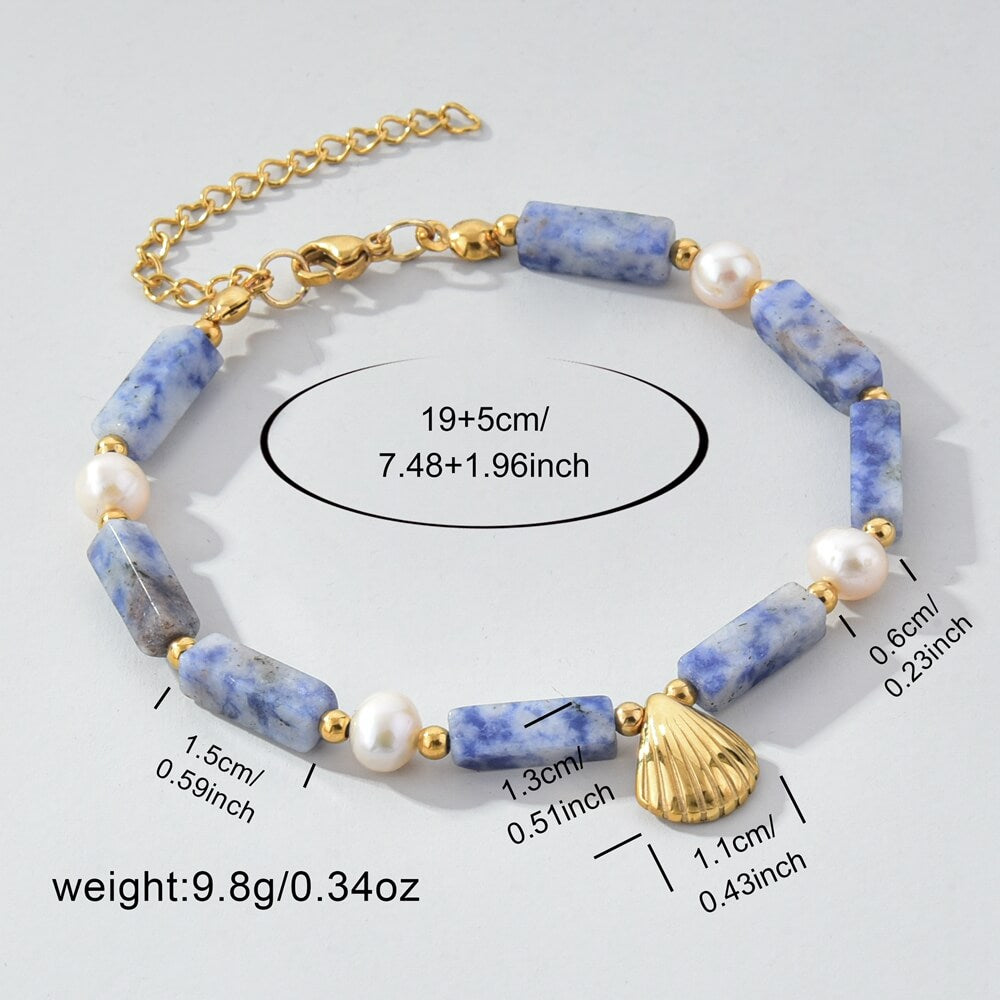 shell pendant bracelet
