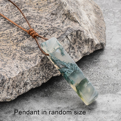 Gemstone Crystal Pendant Necklace