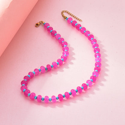 Gemstone Beads Fruit Necklace