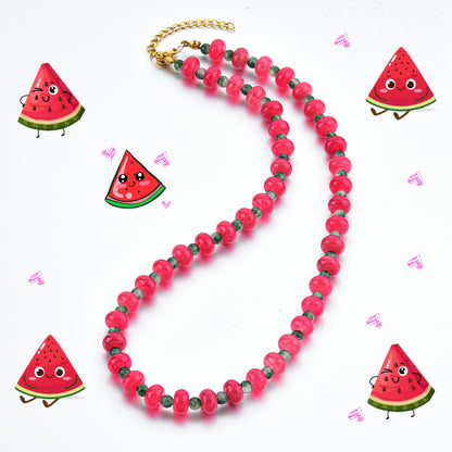 Gemstone Beads Fruit Necklace