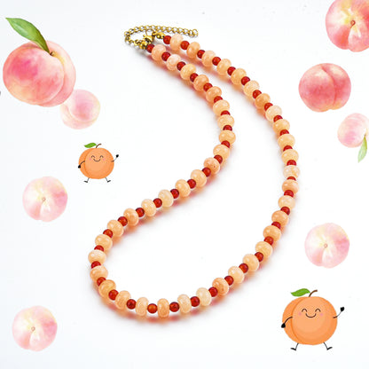 Gemstone Beads Fruit Necklace